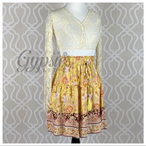 Little Gypsie's Favorite Summer Mini Skirt - Picture 9 of 11